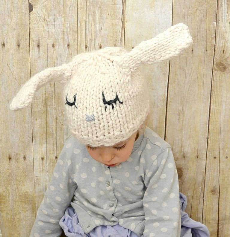 Knit Bunny Hat Pattern Mama In A Stitch