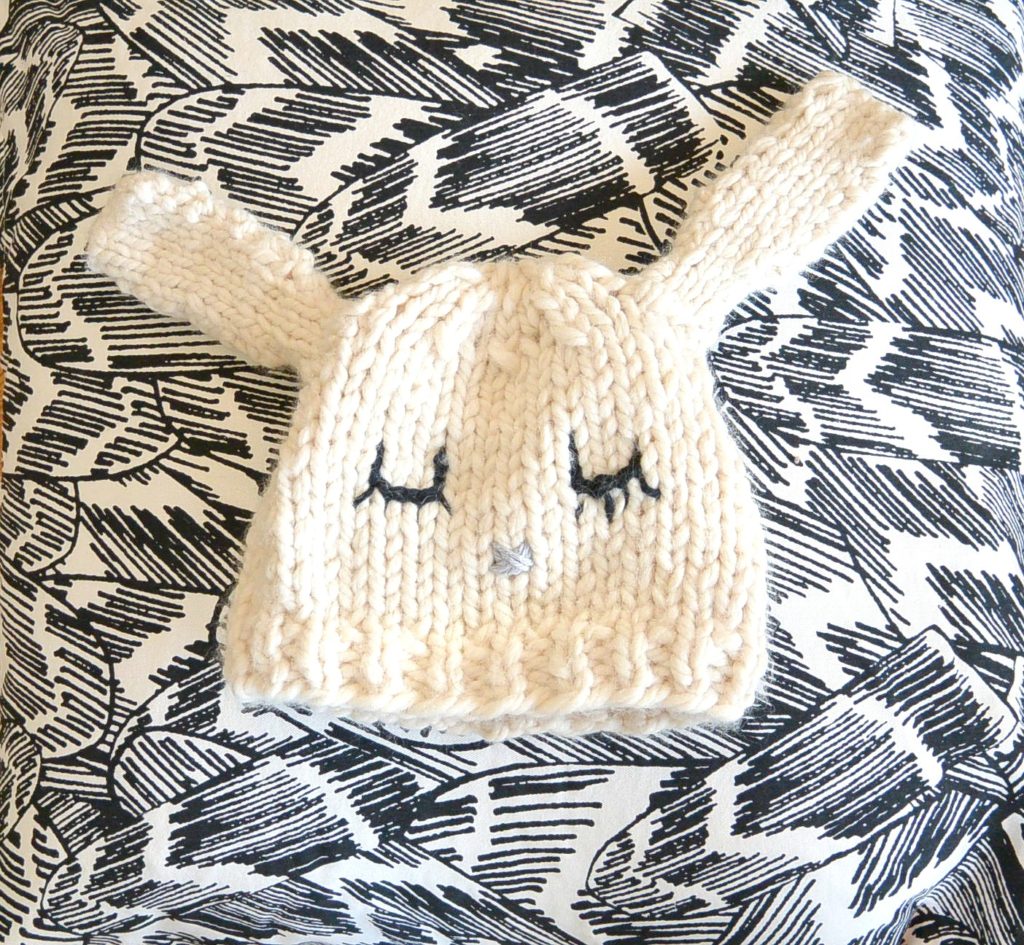 Knit Bunny Hat Pattern Mama In A Stitch