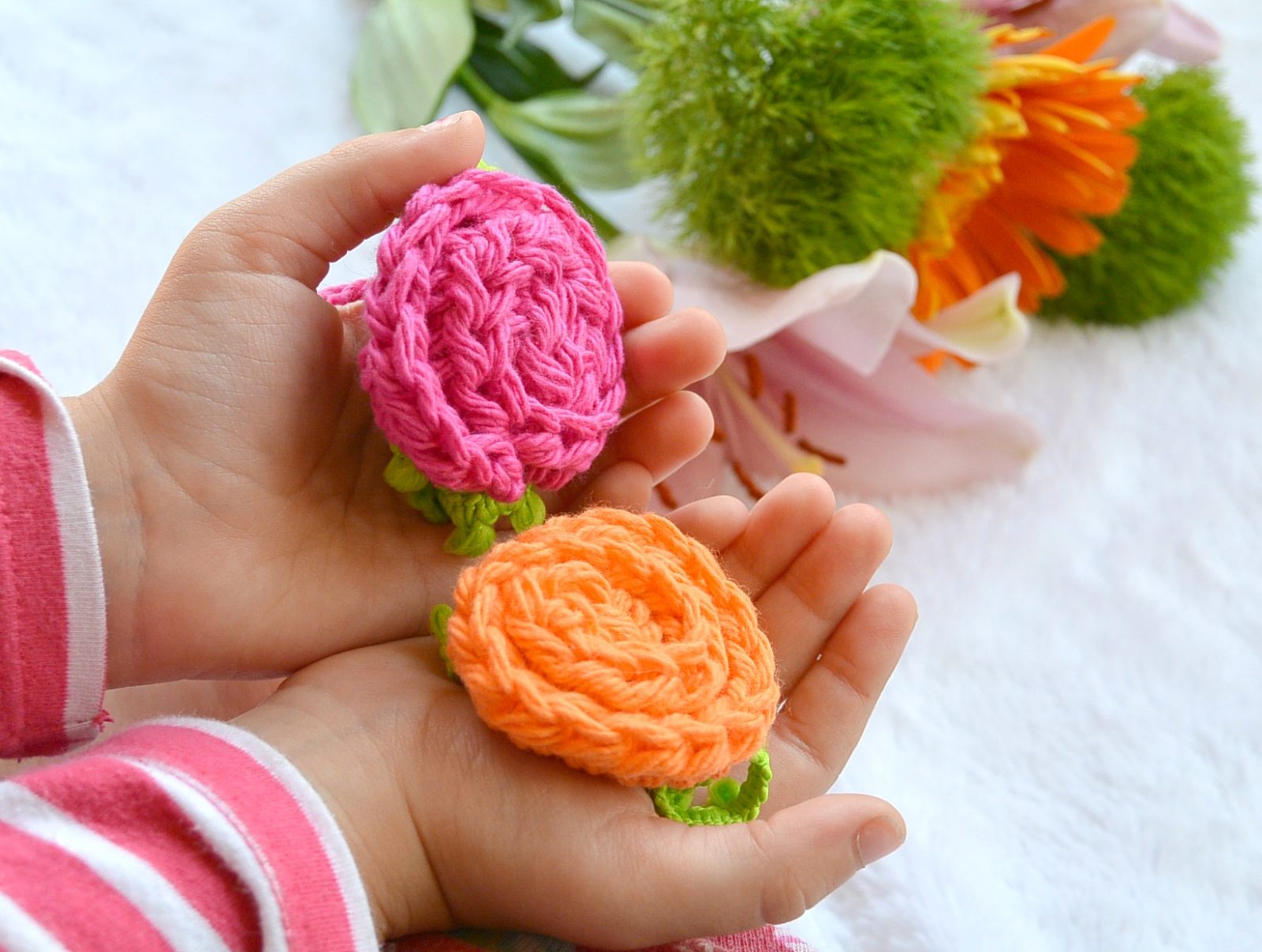 Little Crochet Deco Roses – Mama In A Stitch