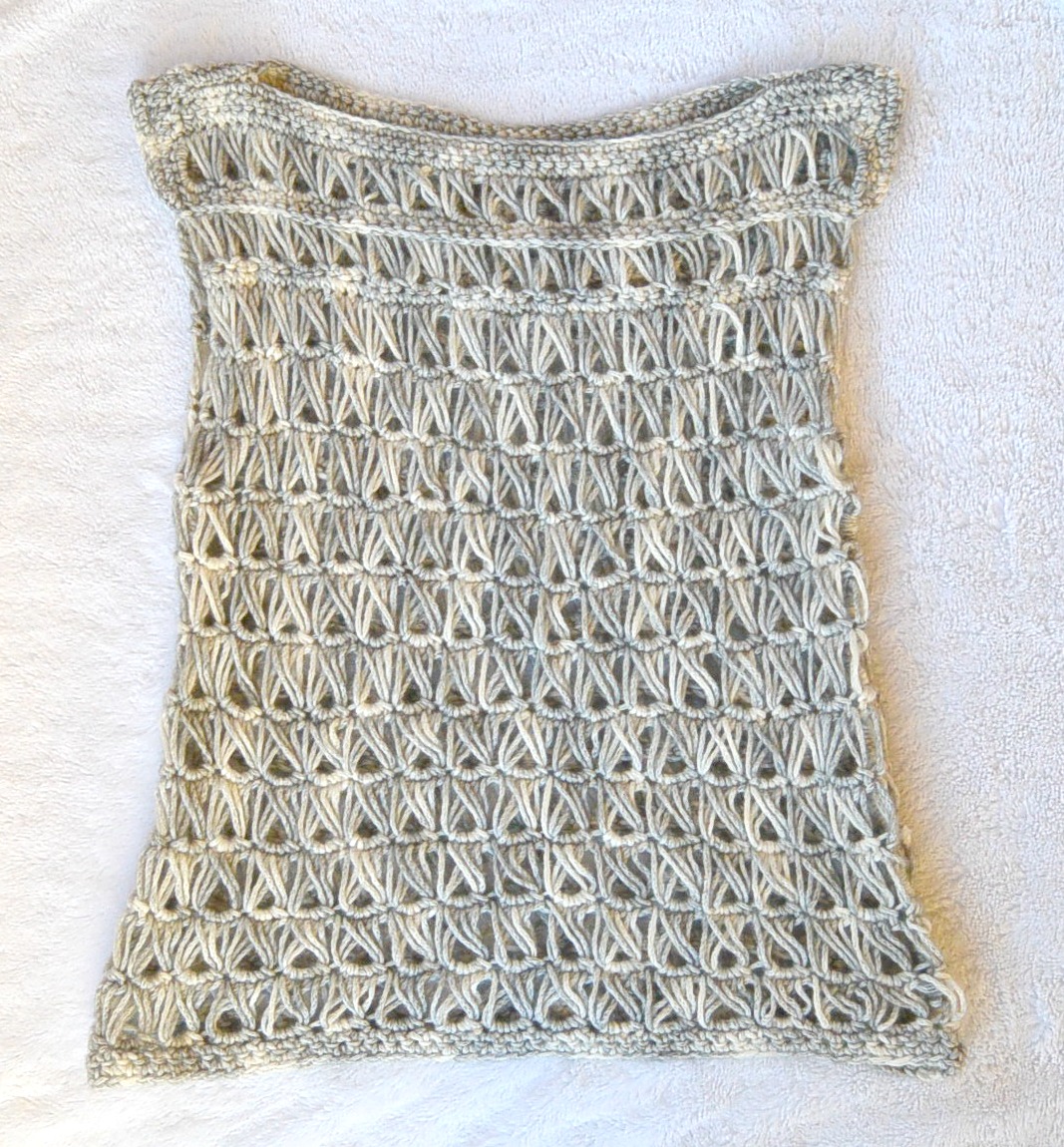 Broomstick Lace Crochet Top – Mama In A Stitch