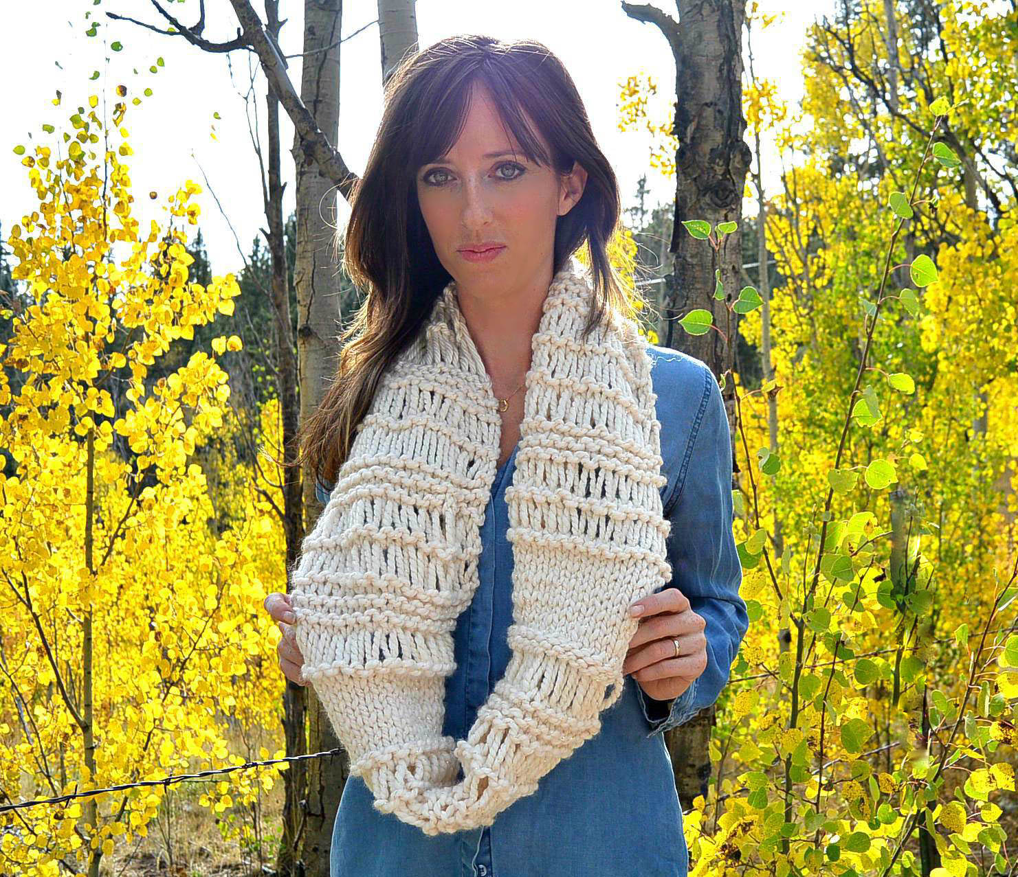 The Chunky Knit Infinity Scarf