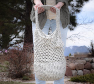 Manhattan Market Tote - Crochet Pattern – Mama In A Stitch