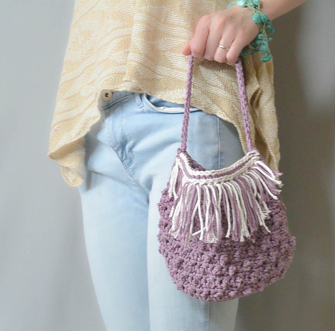 Fringed Summer Crochet Bag Pattern MIAS