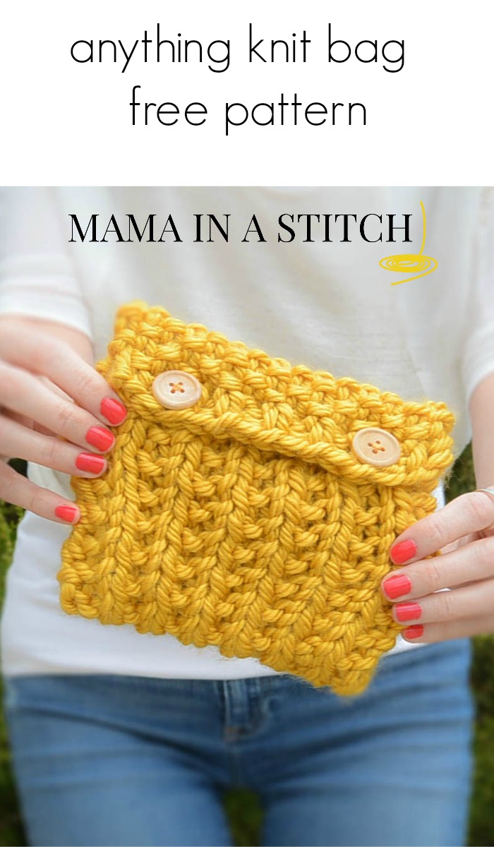 Anything Knit Pouch – Mama In A Stitch