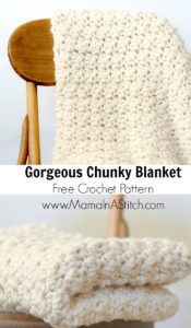 The Sugar Plum Fairy Blanket, FAST and EASY Crochet Blanket Pattern