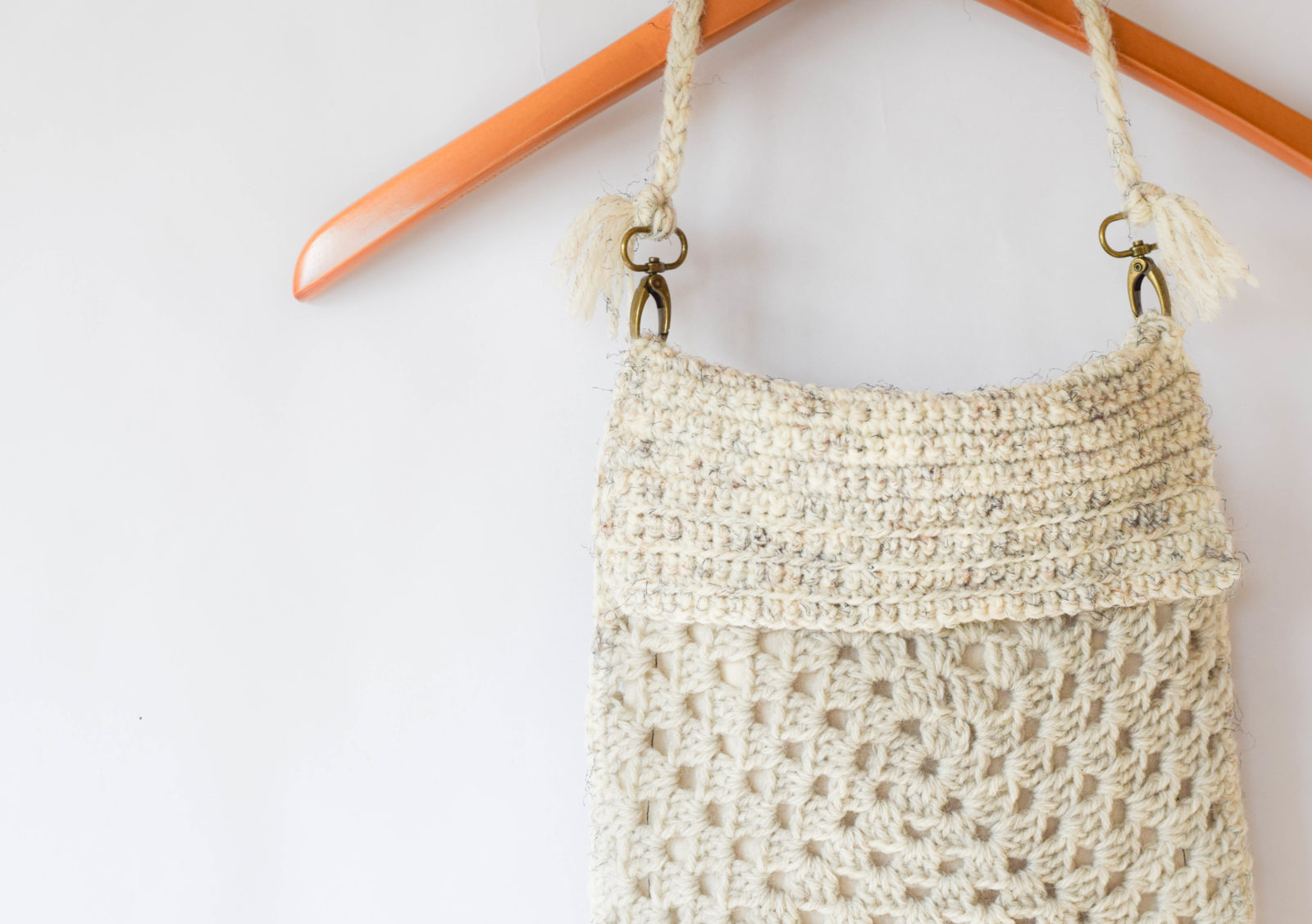 Boho Granny Square Crochet Bag Pattern 3