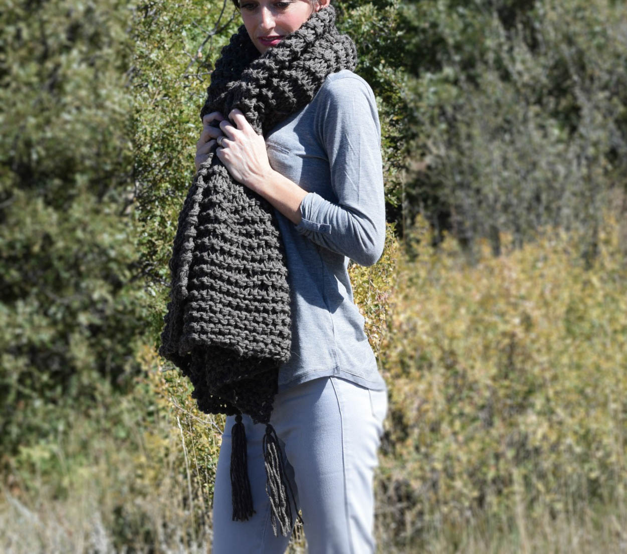 Bulky yarn knitting patterns scarves