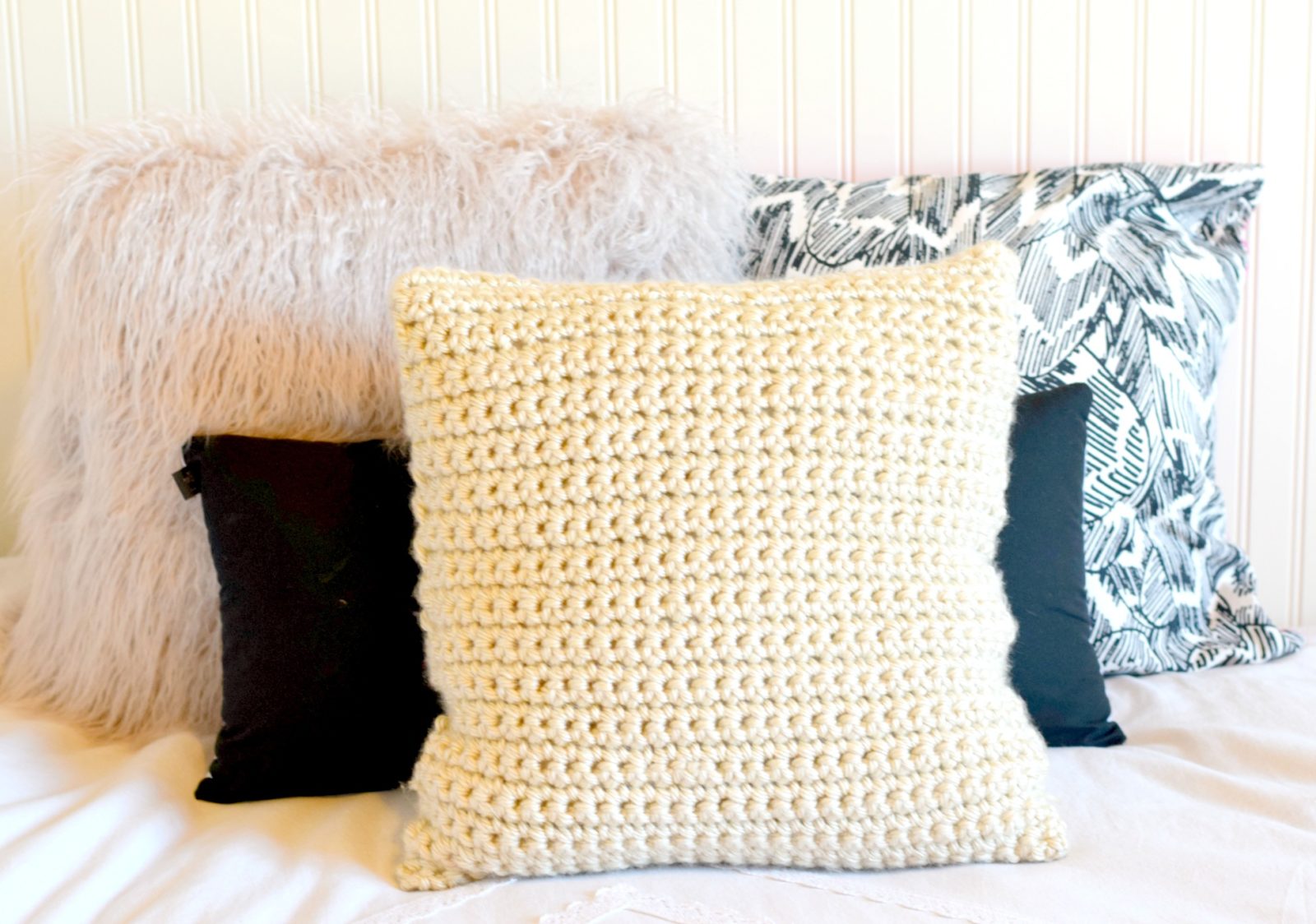 Textured Crochet Pillow Pattern