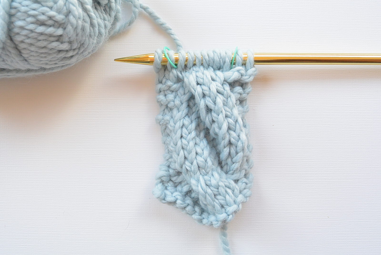 How To Knit A Simple Cable Mama In A Stitch