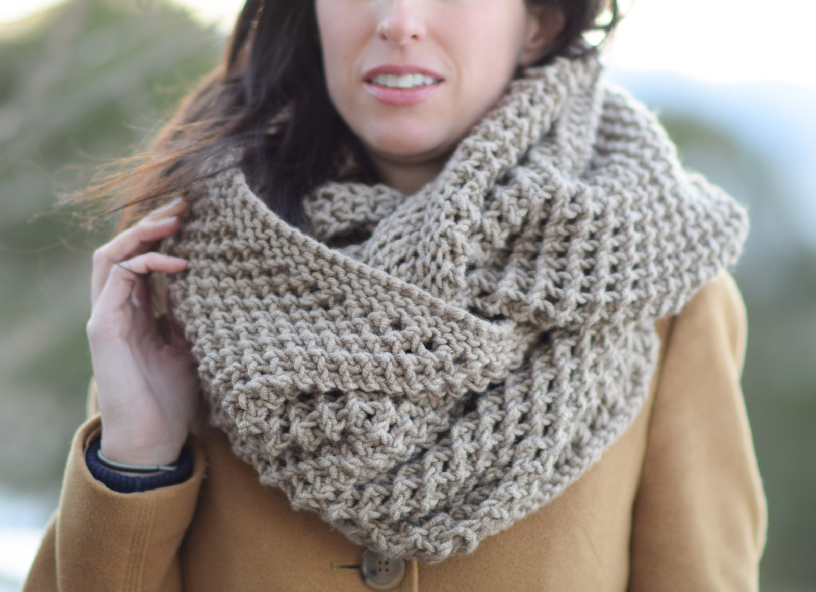 The Traveler Knit Infinicowl Scarf Pattern Mama In A Stitch