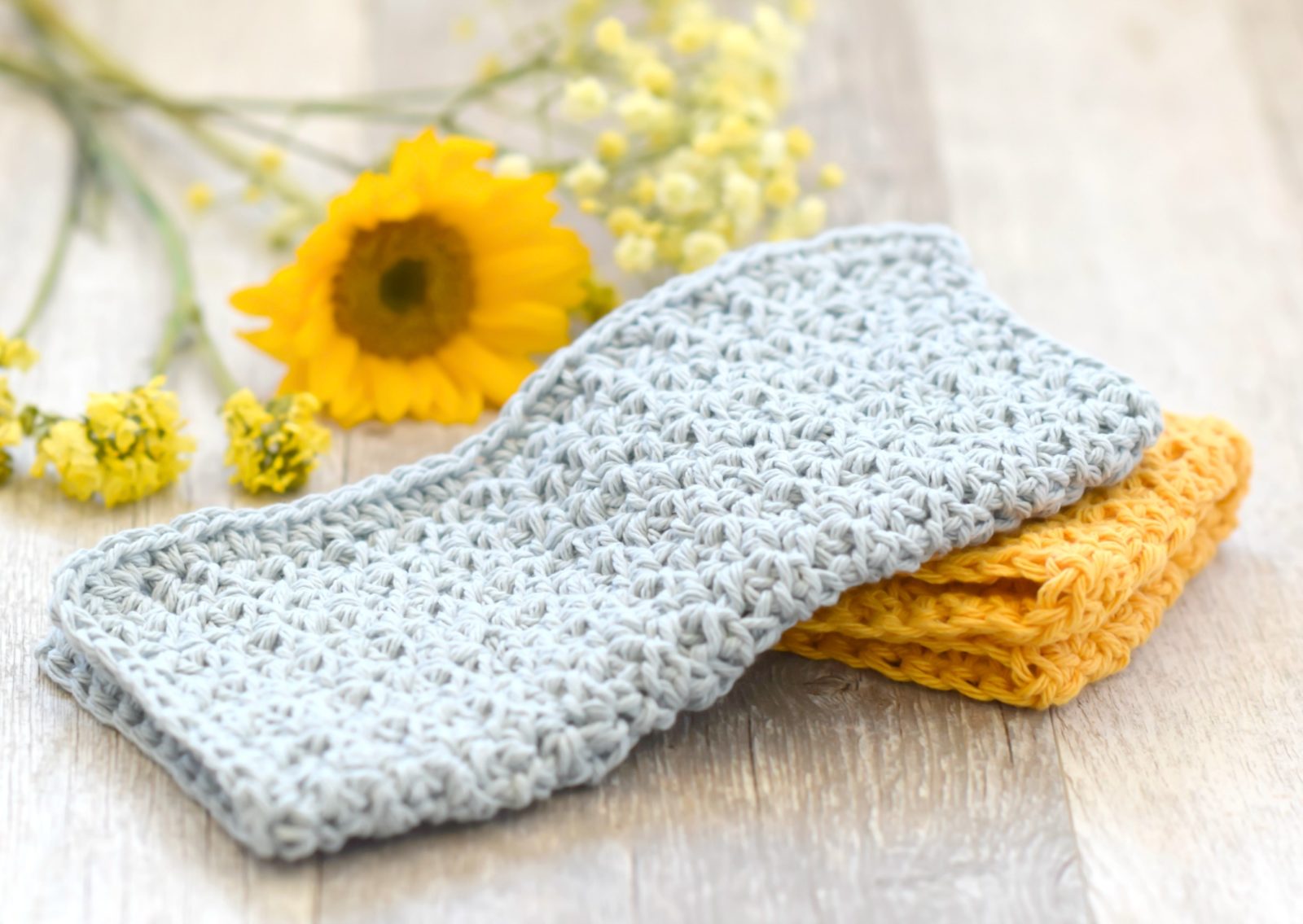 Farm House Washcloth Crochet Pattern – Mama In A Stitch