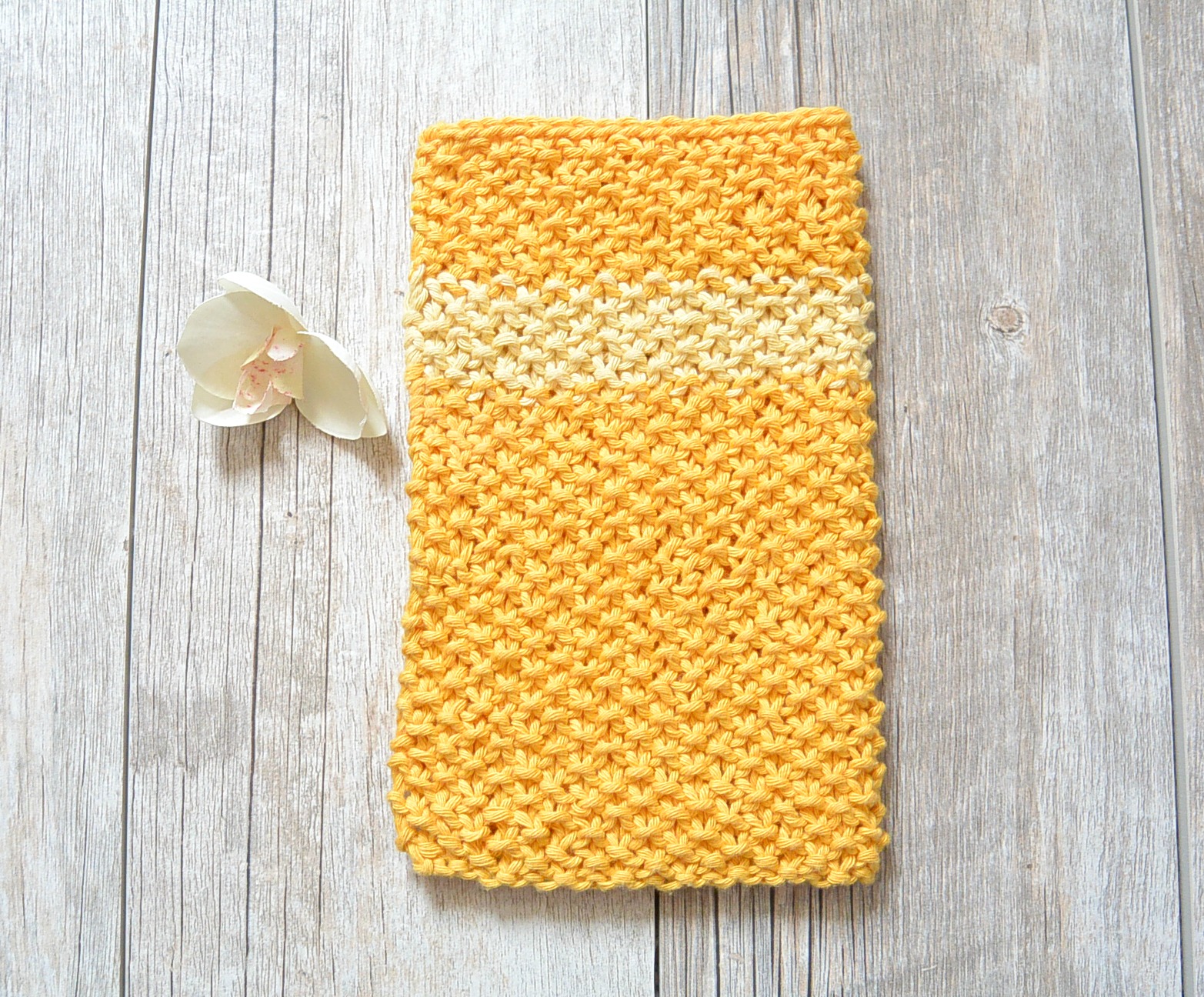 Easy Knit Washcloth Pattern – Mama In A Stitch