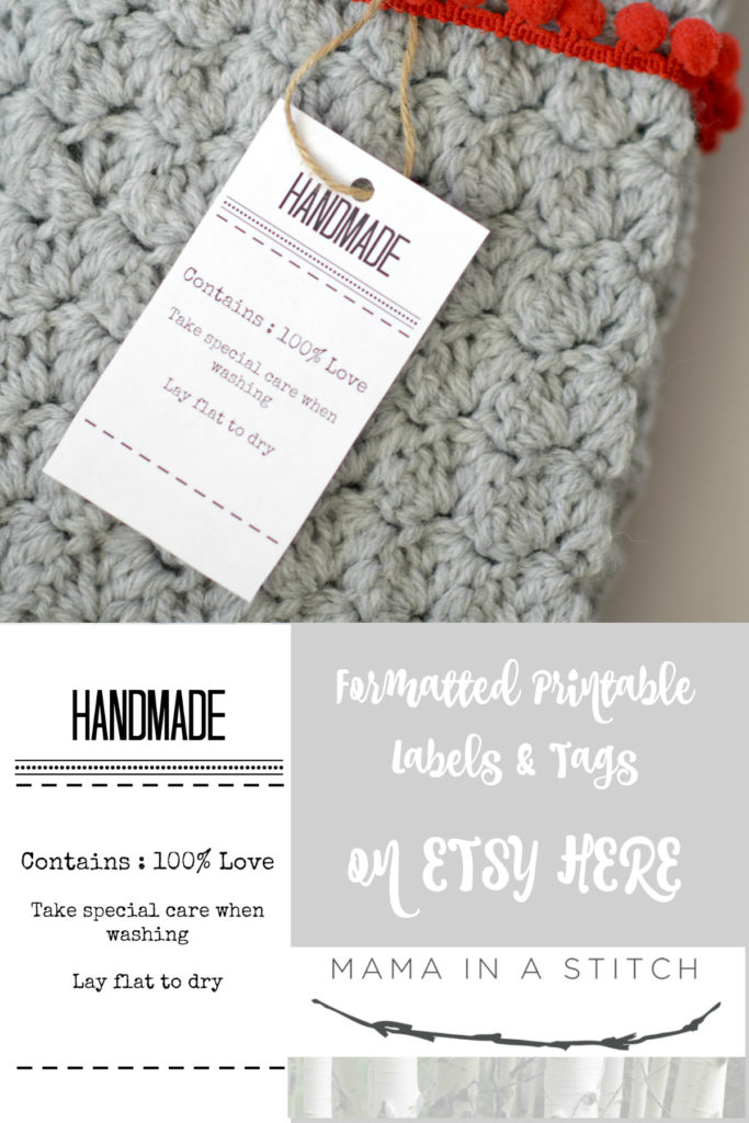 gift labels and tags for handmade items mama in a stitch