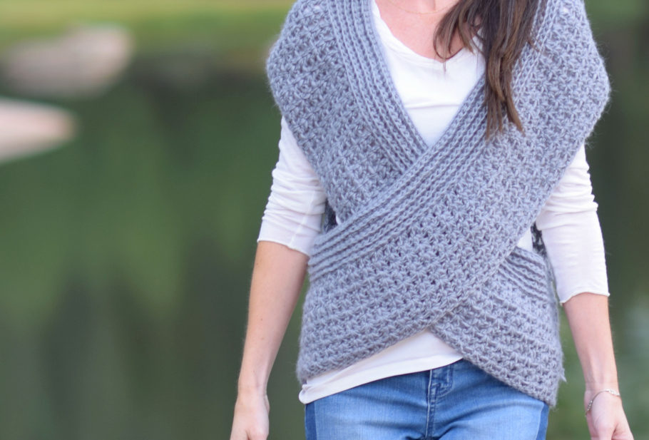 Willow Wrap Over Shrug – Mama In A Stitch