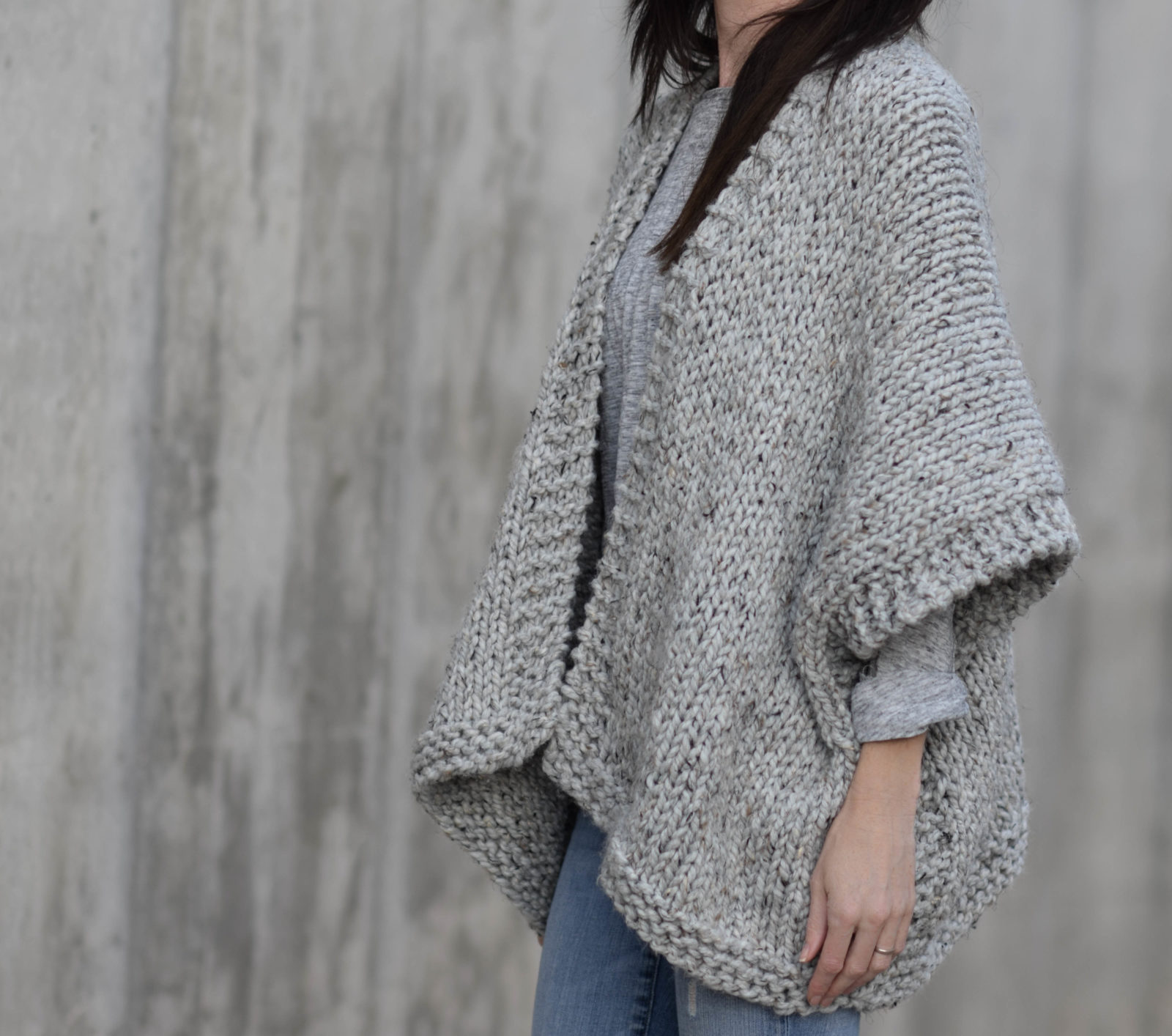 Telluride Easy Knit Kimono Pattern – Mama In A Stitch