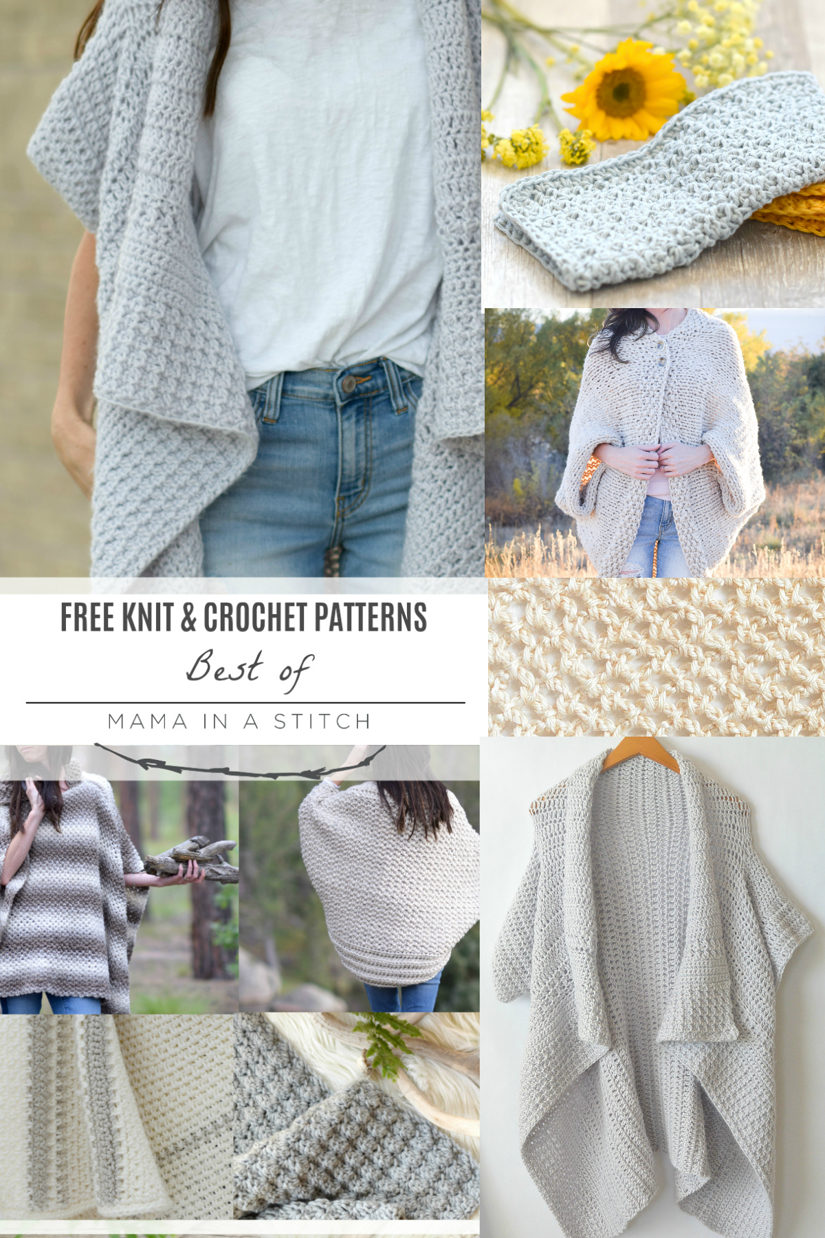 Easy Pullover Sweater Knitting Pattern – Mama In A Stitch