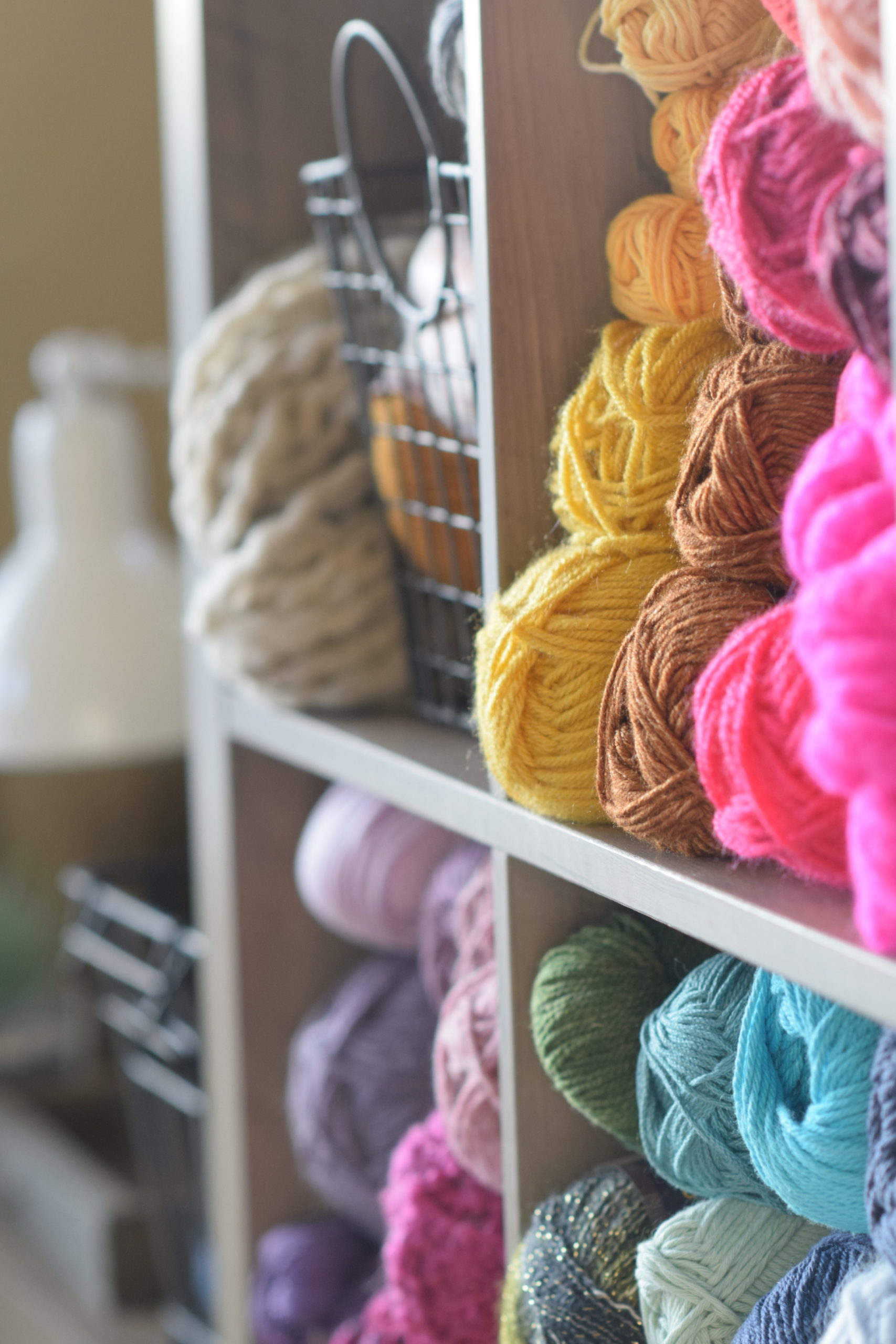 My Yarn Room Makeover – How To Organize