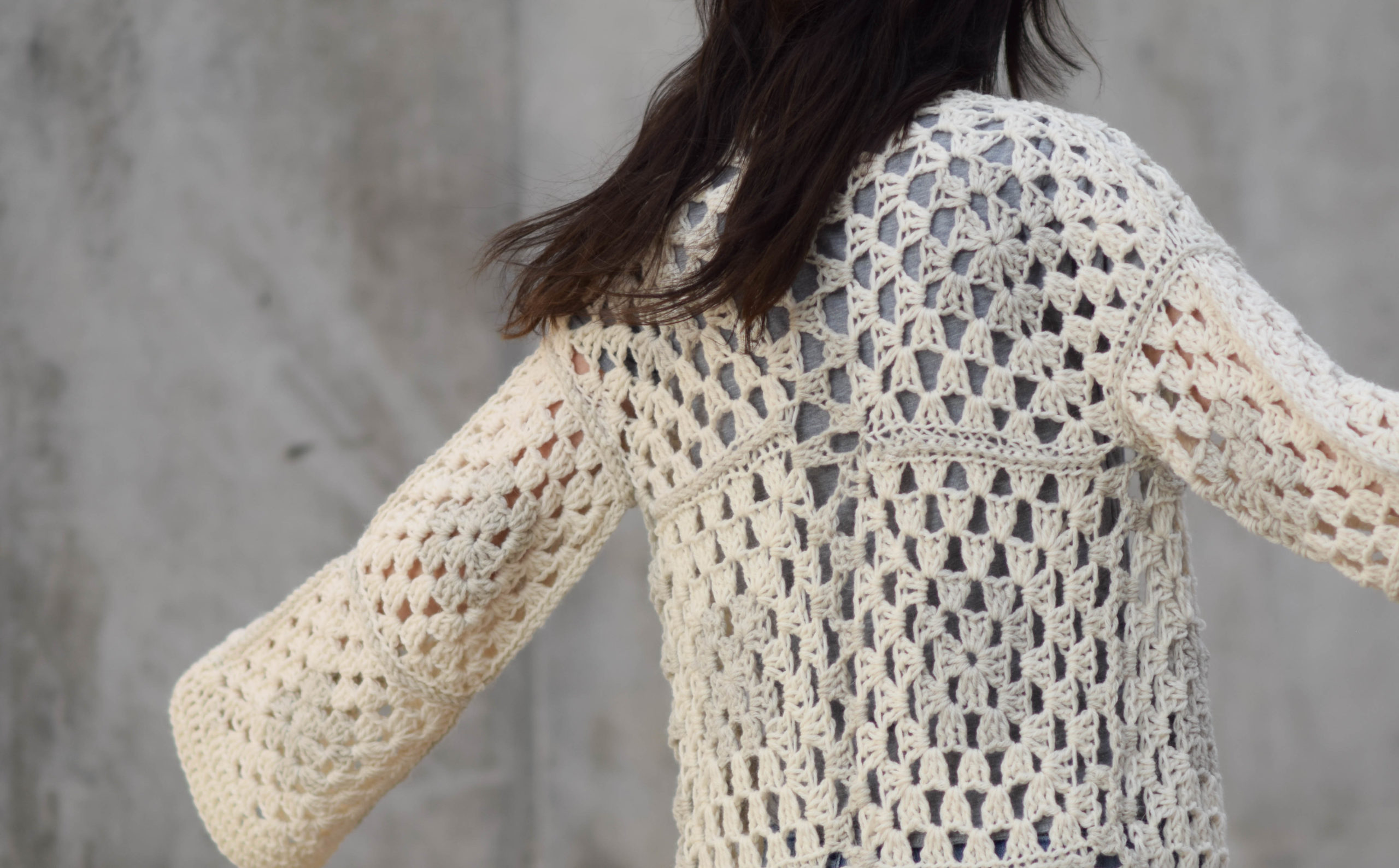 Hooded Granny Square Vest Crochet Pattern – Mama In A Stitch