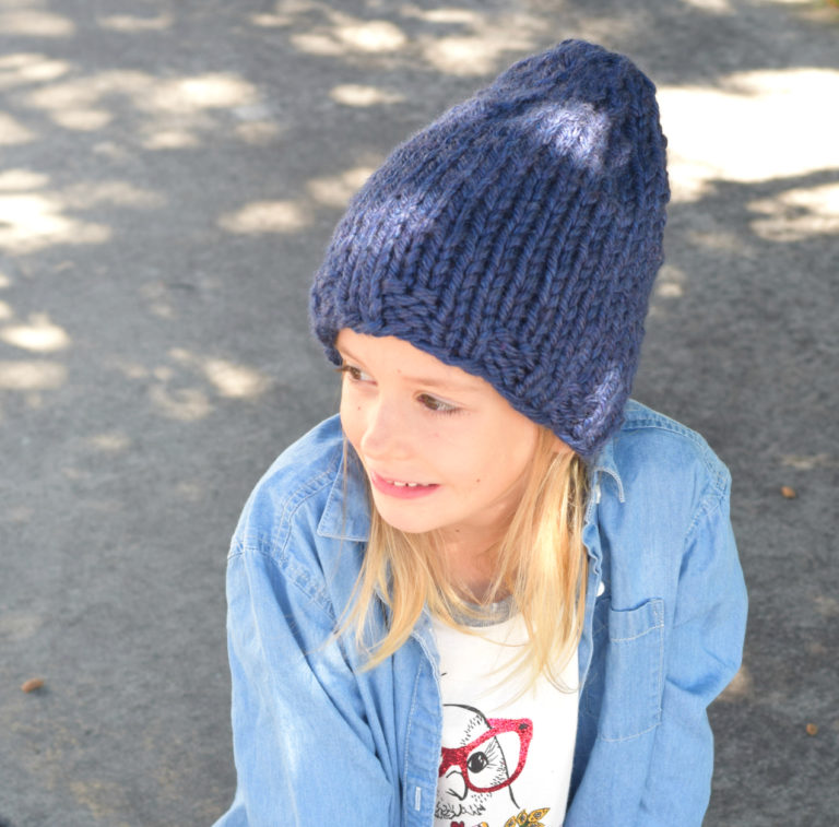 Beginner Chunky Knit Hat Pattern