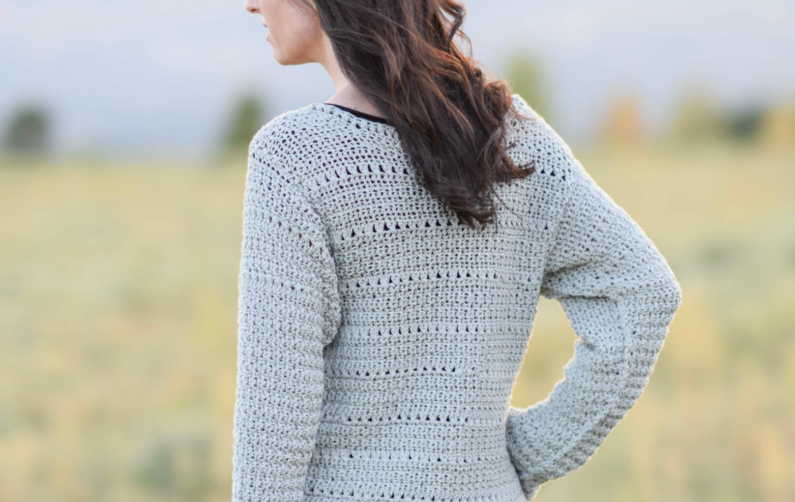 The Lakeside Easy Crocheted Pullover Pattern – Mama In A Stitch