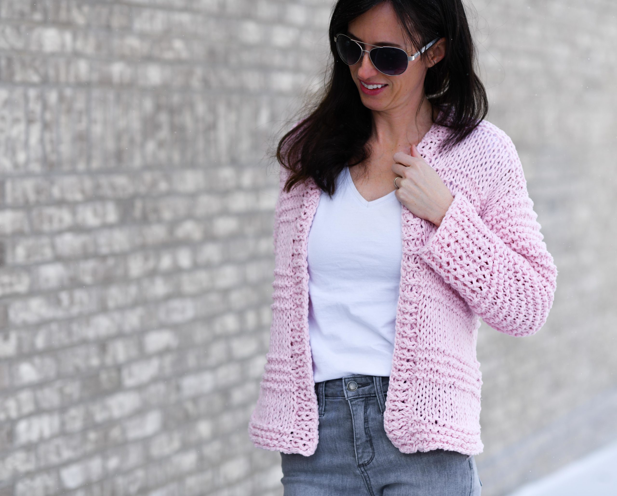 Cotton Candy Easy Knit Cardigan Pattern – Mama In A Stitch