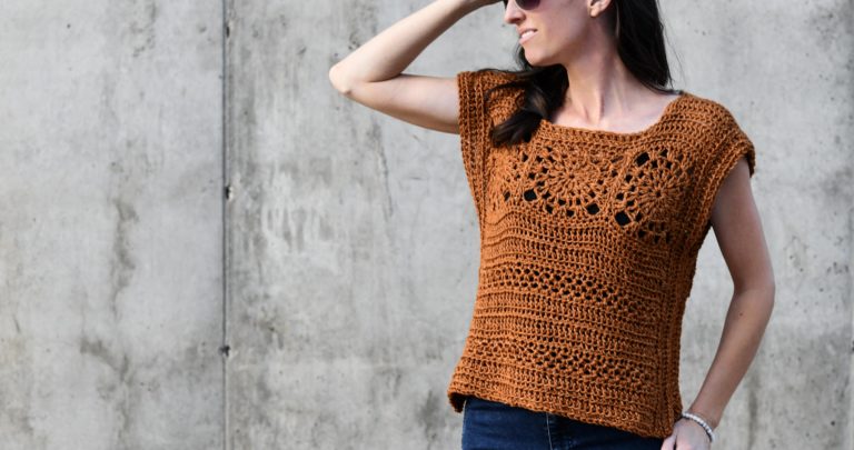 How To Crochet A Summer Boho Top - Free Pattern – Mama In A Stitch