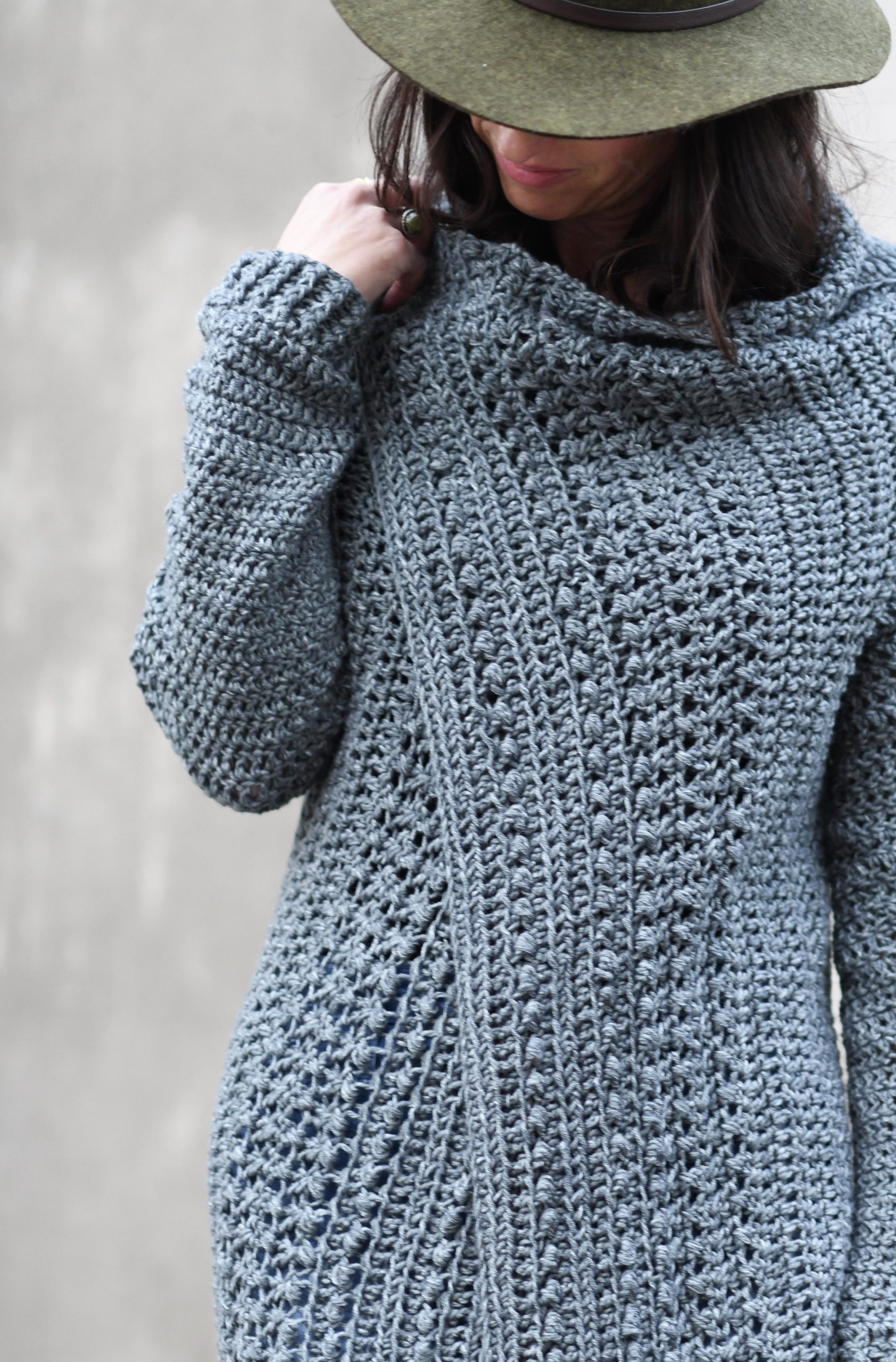 Free Girls Sweater Crochet Pattern 