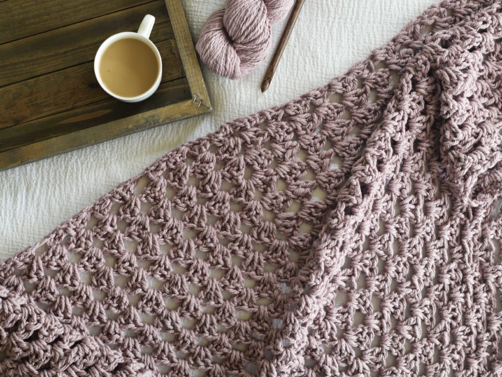 Agape Wrap - Easy Shawl Crochet Pattern – Mama In A Stitch