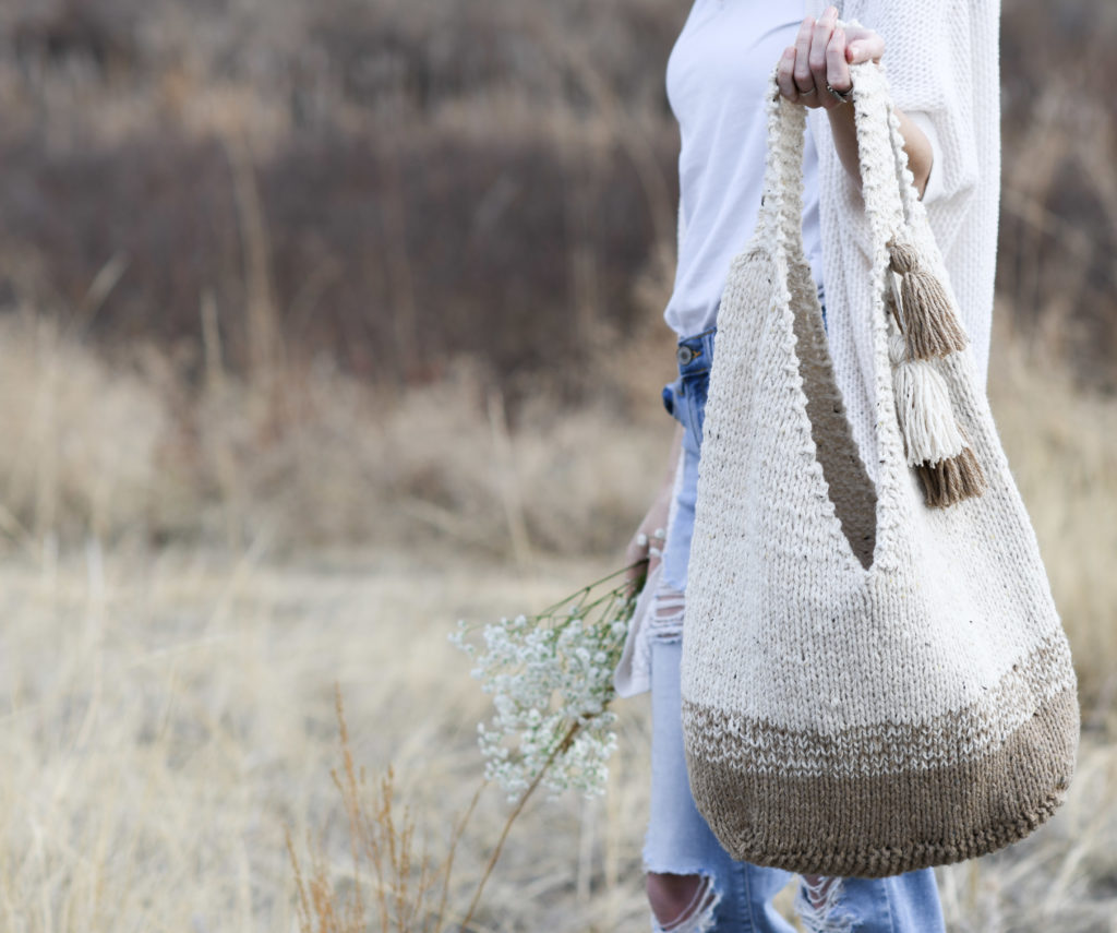 Aspen Mountain Knit Bag Pattern – Mama In A Stitch