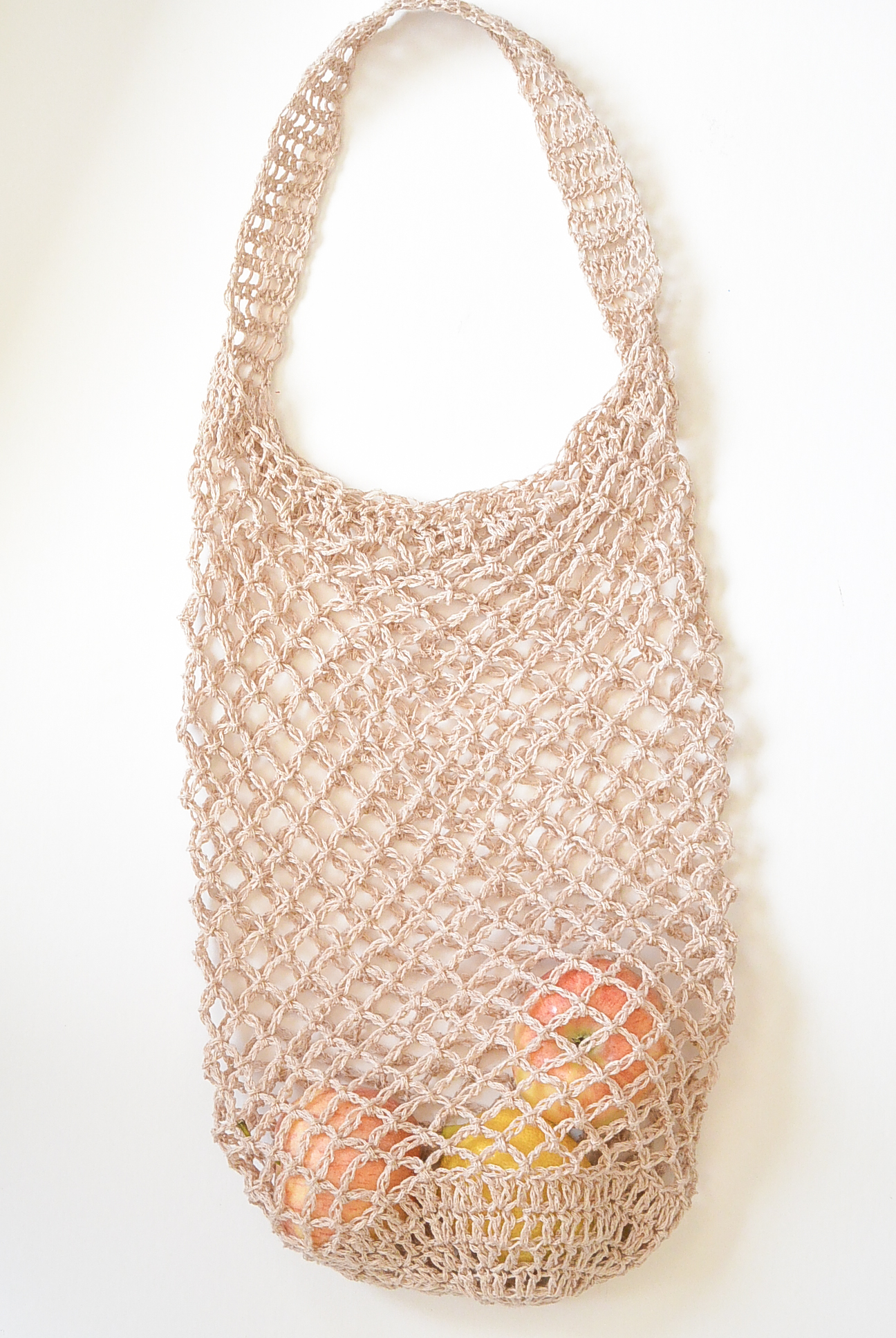 How To Crochet A String Shopping Bag Mama In A Stitch