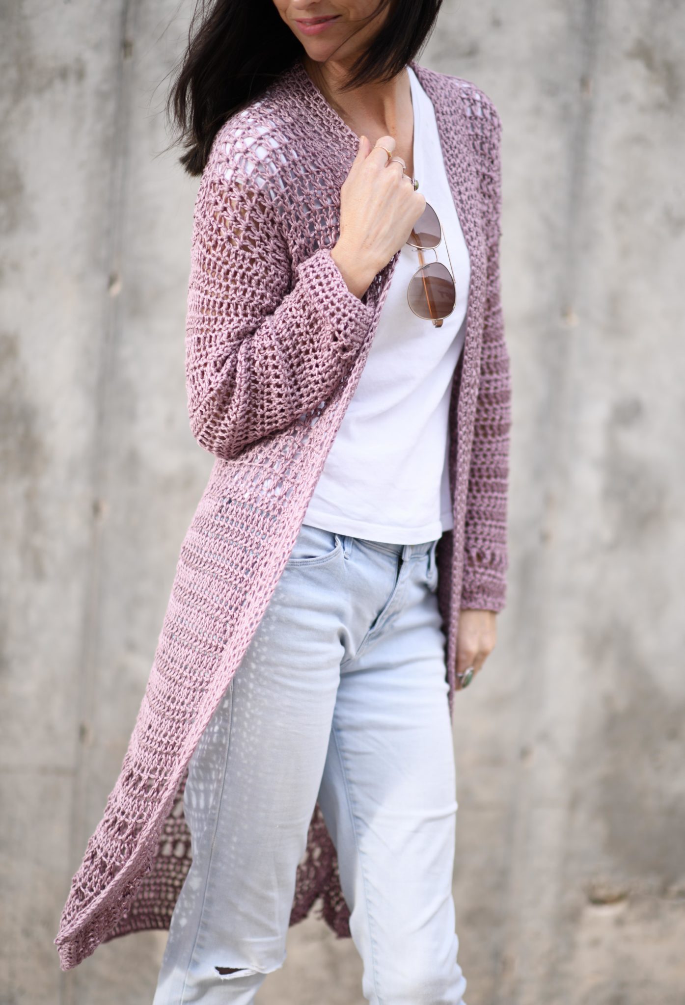 Verano Longline Cardigan Pattern Mama In A Stitch