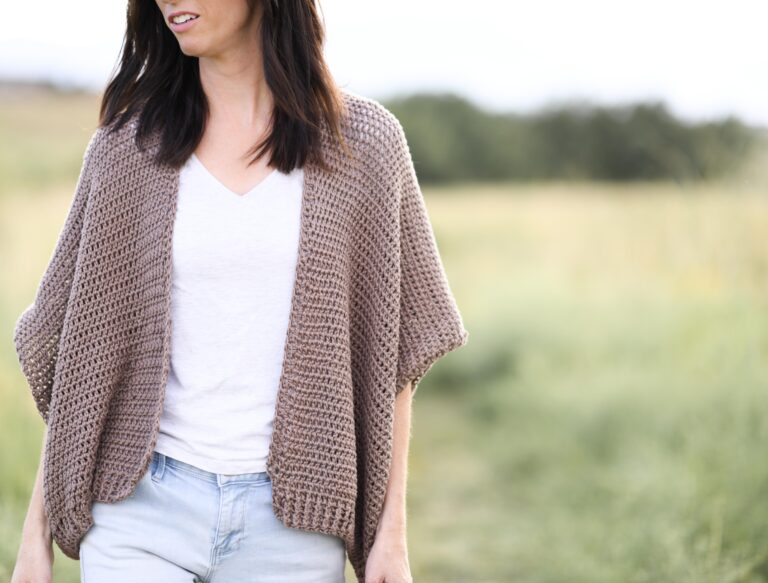 Vail Topper - Easy Crocheted Cardigan Pattern – Mama In A Stitch