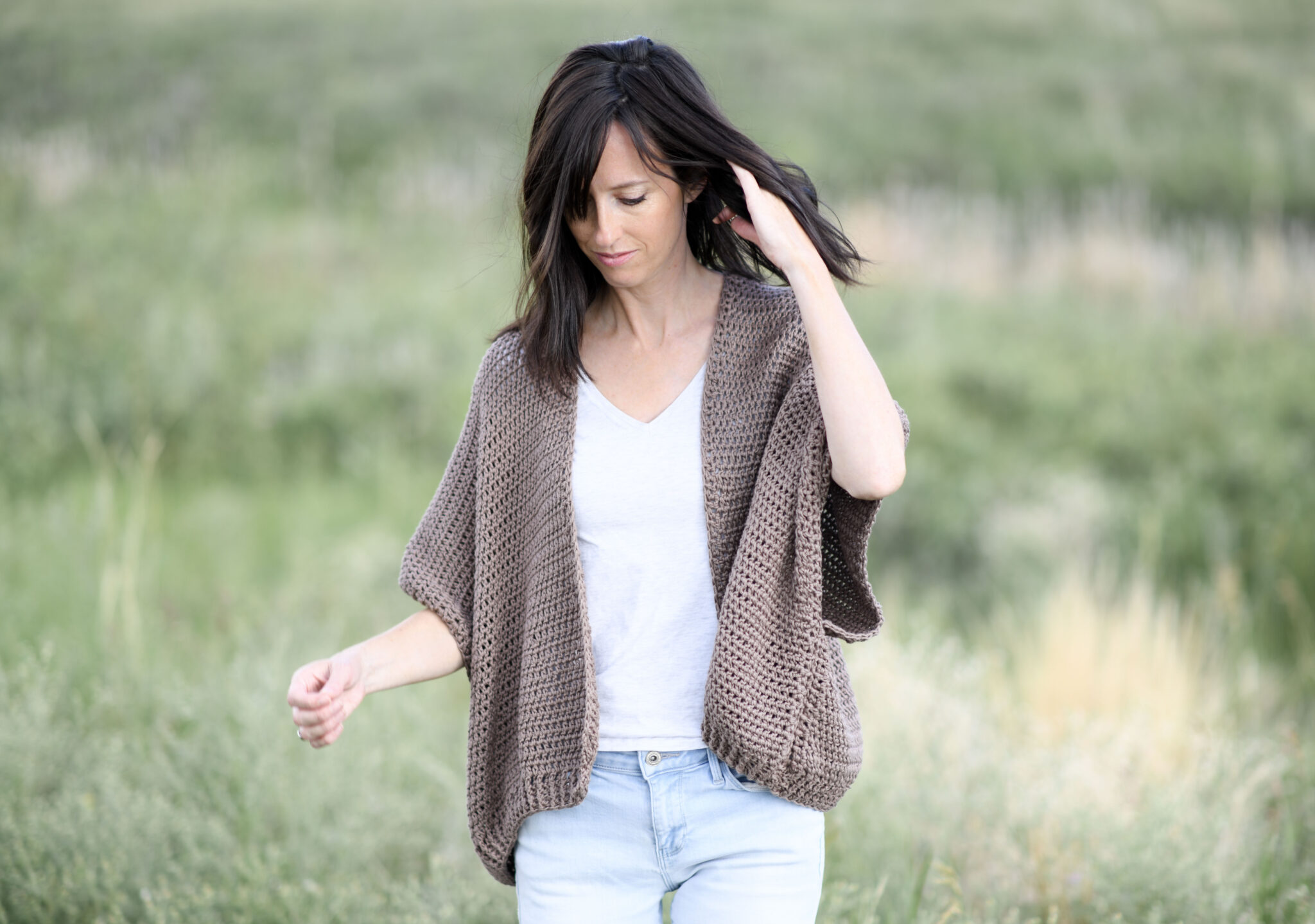 Vail Topper - Easy Crocheted Cardigan Pattern – Mama In A Stitch