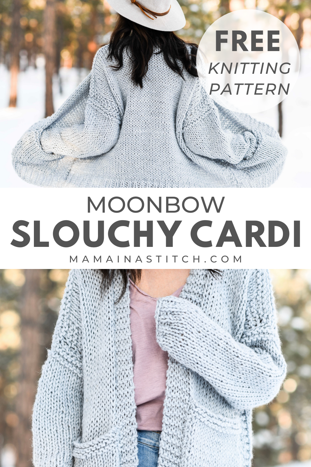 Erika Knight oversized, slouchy chunky knit cardigan PDF Pattern – The  Knitter's Yarn