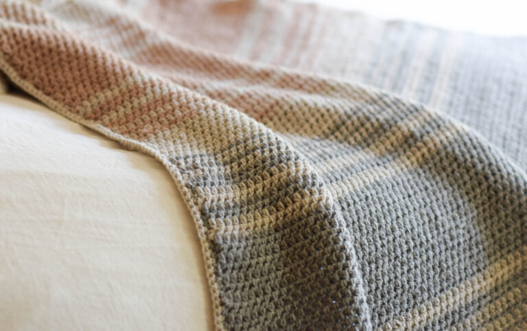 Equinox Striped Blanket Pattern – Mama In A Stitch