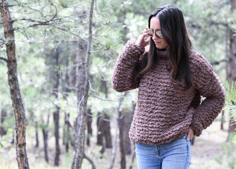 Cozy Sherpa Pullover Knitting Pattern Mama In A Stitch