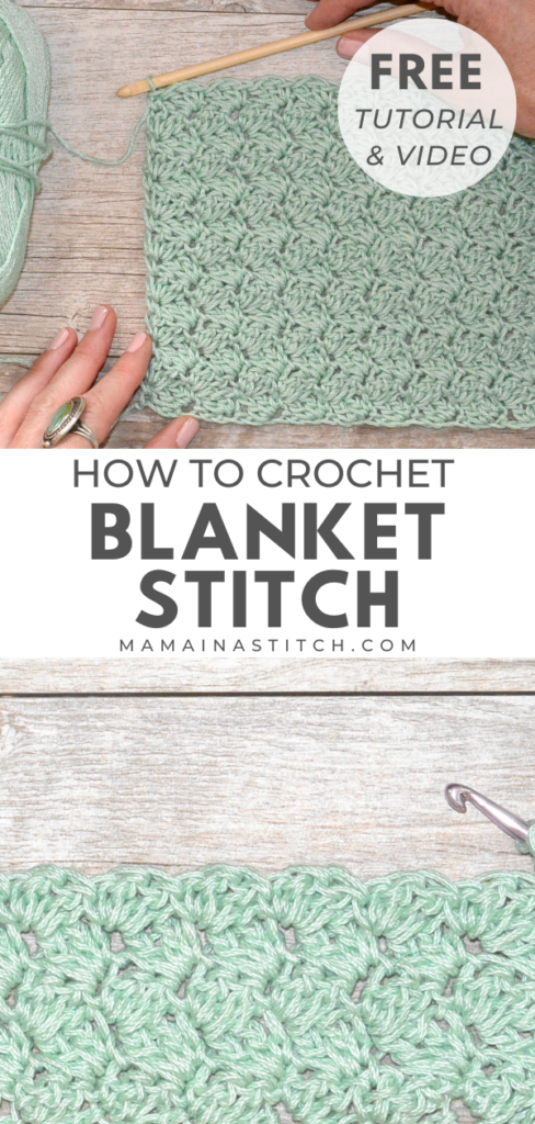 Crochet Blanket Stitch