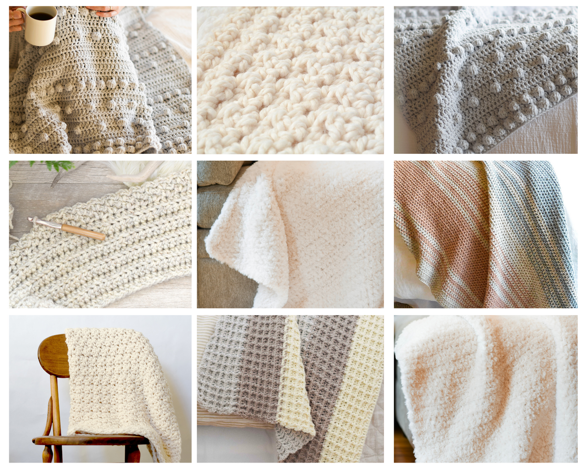 Kmart chunky yarn: how to crochet a blanket
