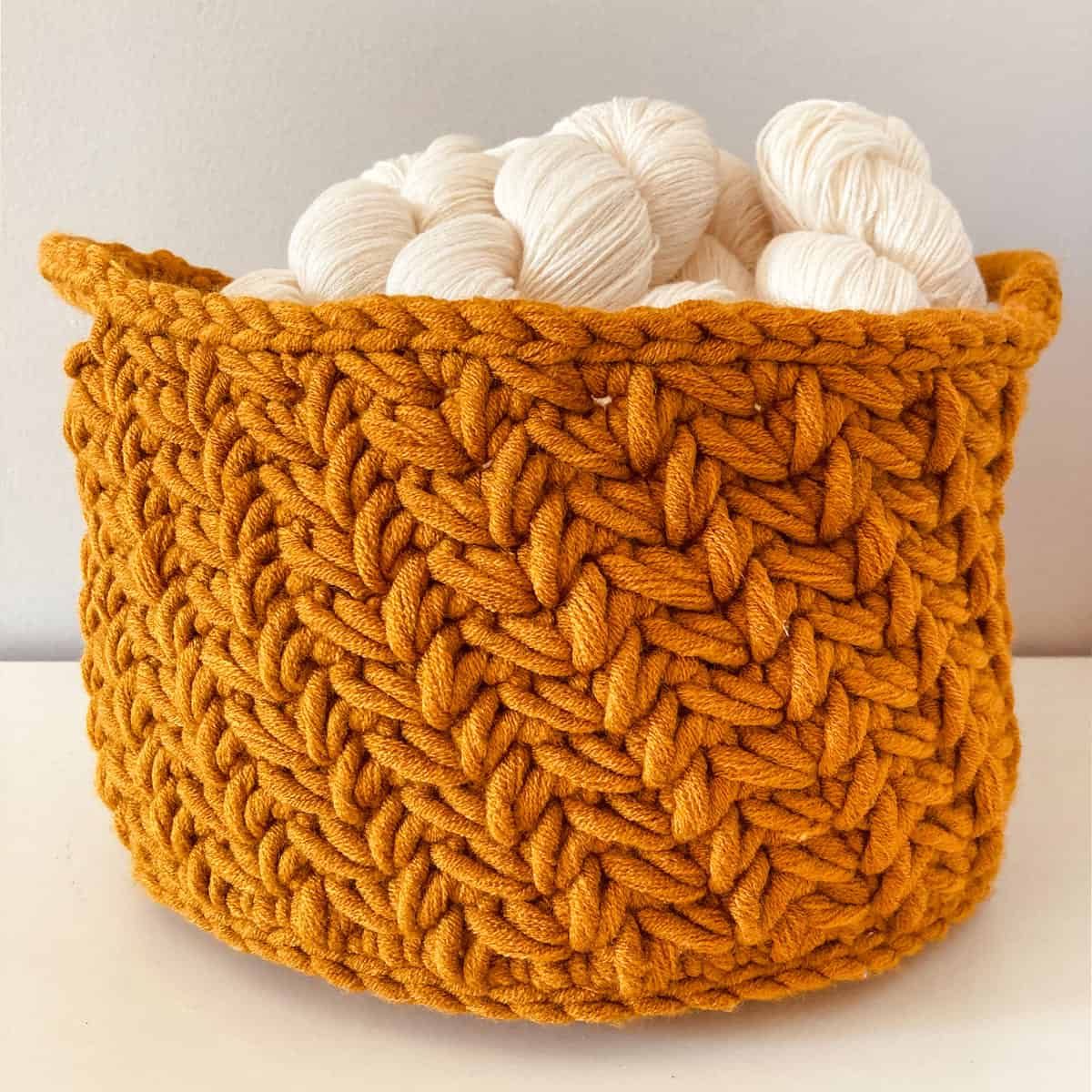 Crochet Storage Basket Pattern - How to Make A Crochet Basket