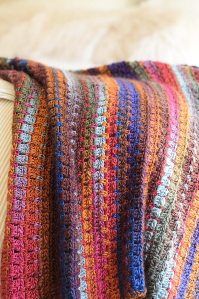 Rustic Crochet Blanket